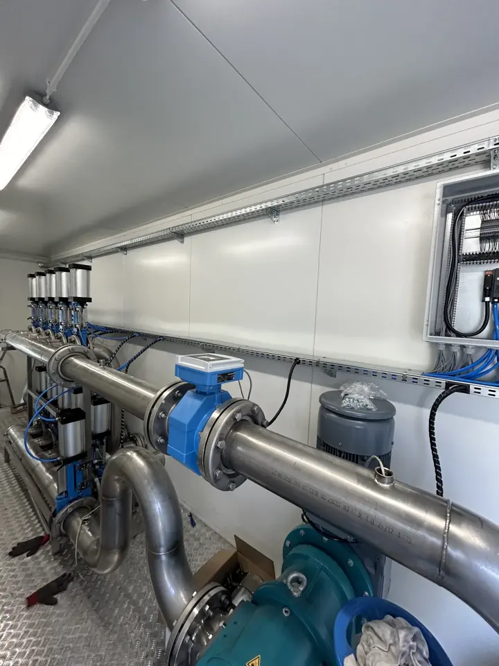 Armatura i orurowanie instalacji biogazowej